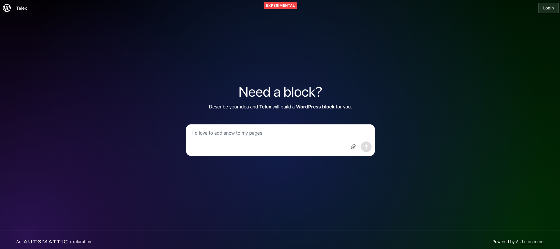 Telex AI: Transforming WordPress Website Development with AI