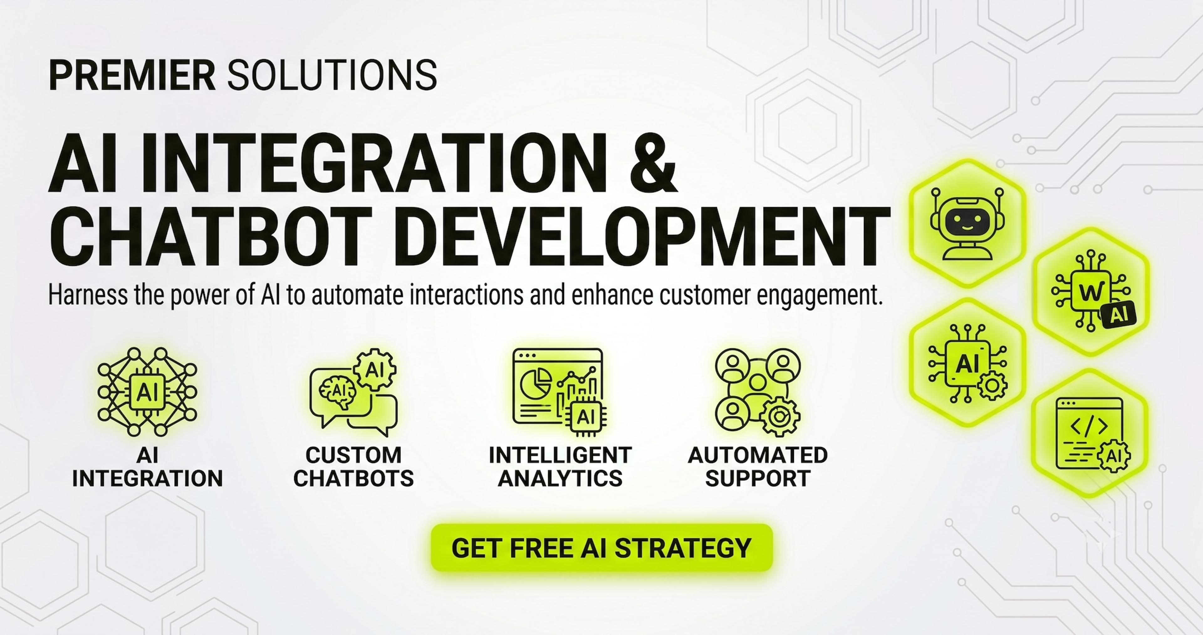 AI Integration & Chatbot Development with Premier Solutions