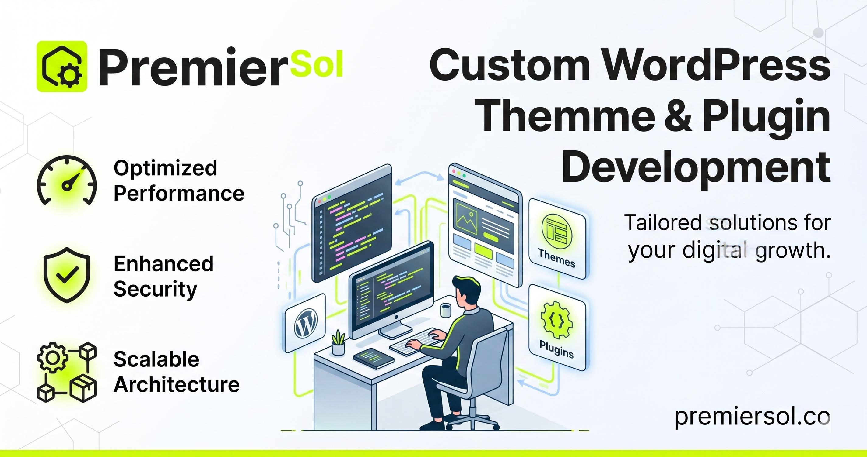 Custom WordPress Theme and Plugin Development Services