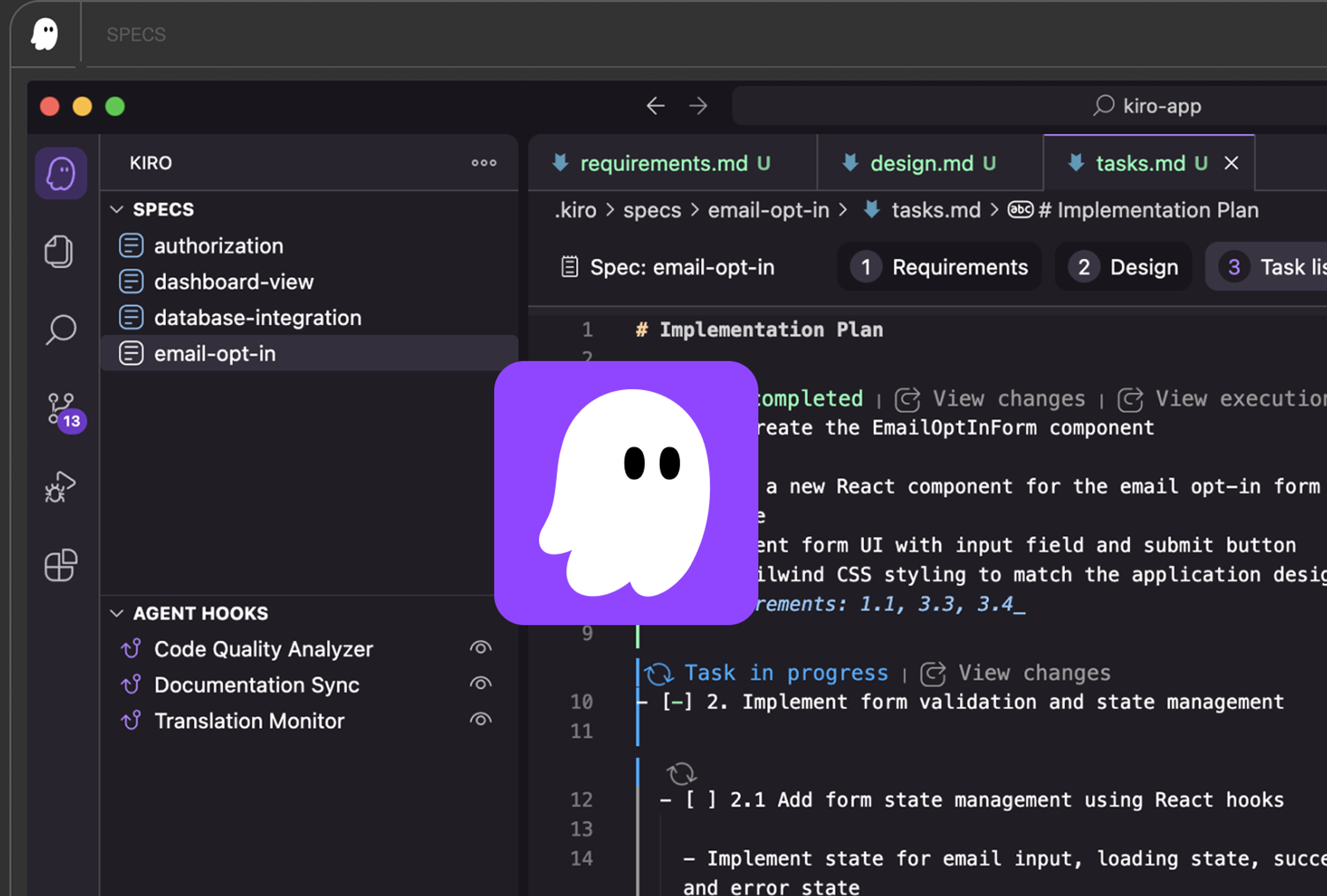 Kiro – The AWS AI IDE