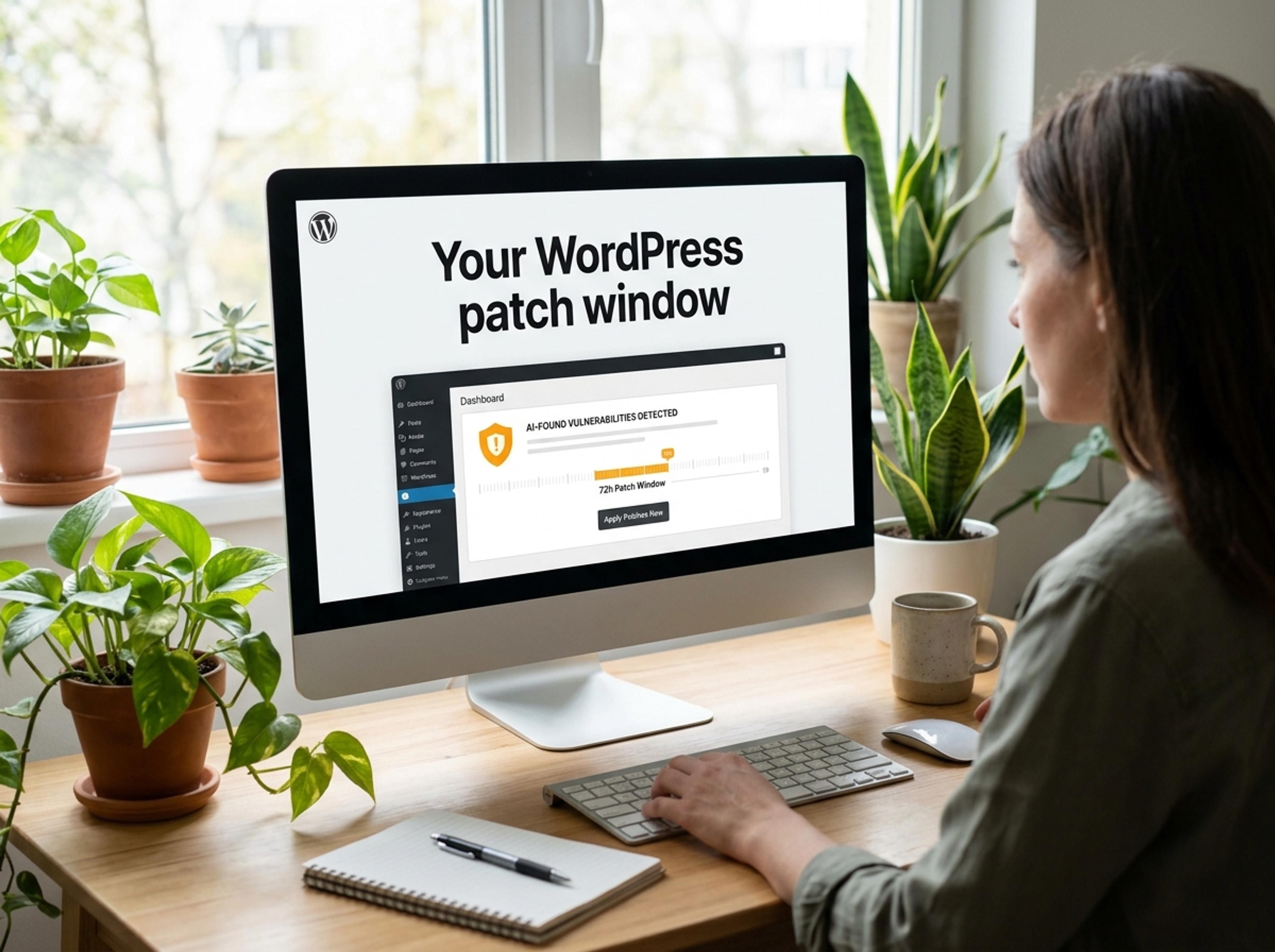 Your WordPress patch window