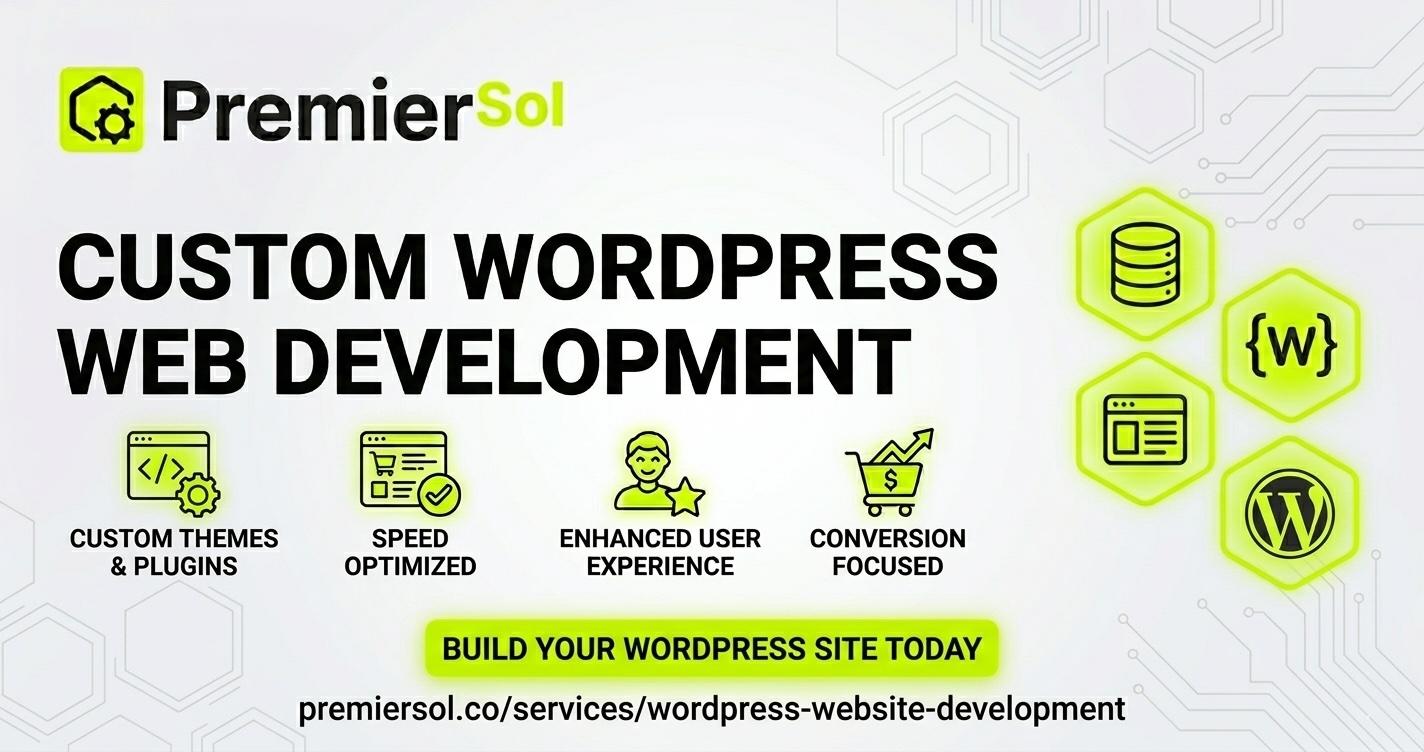 Custom WordPress Web Development