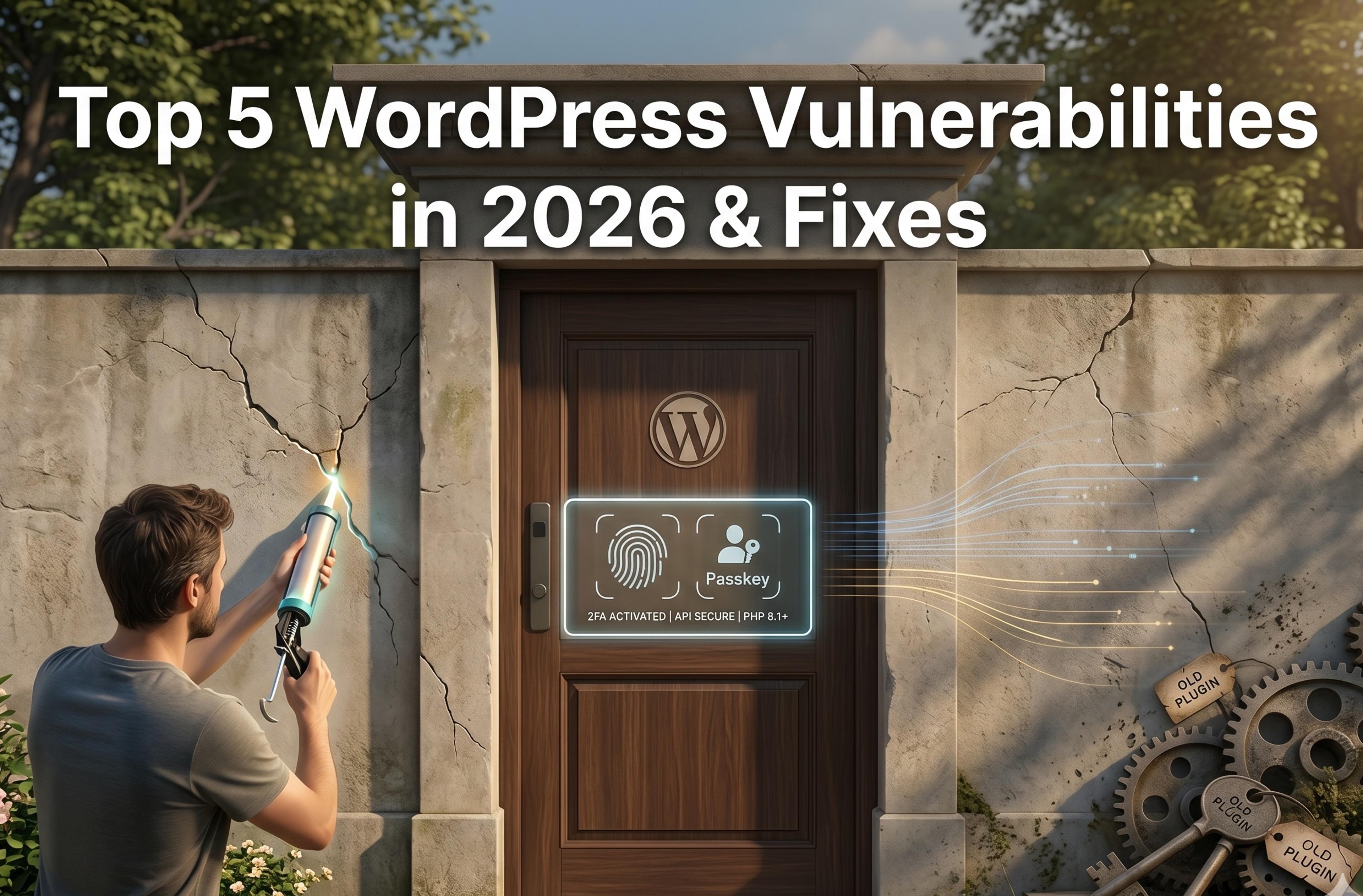 Top 5 WordPress Vulnerabilities in 2026