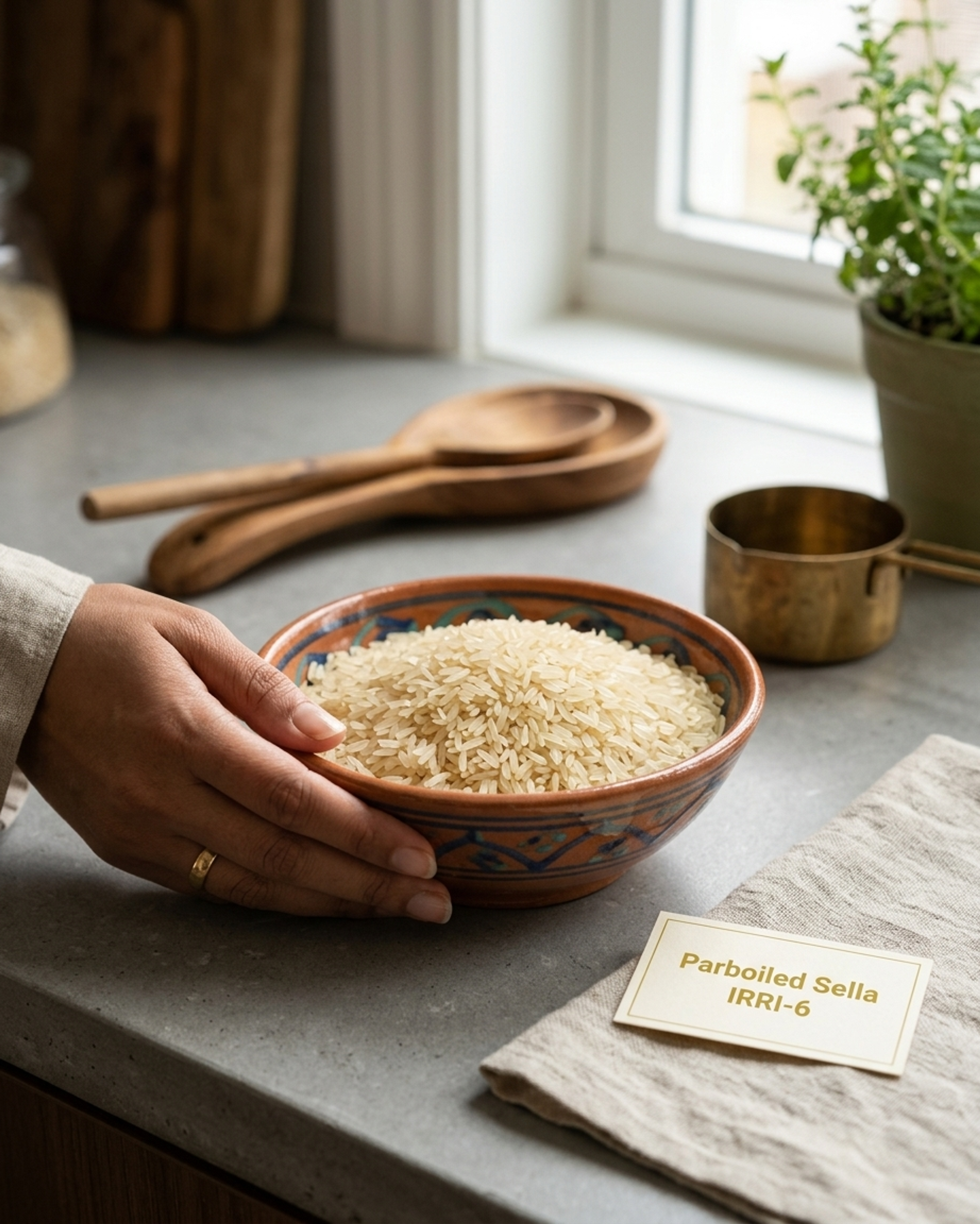 DF6 Parboiled Sella IRRI-6 Rice