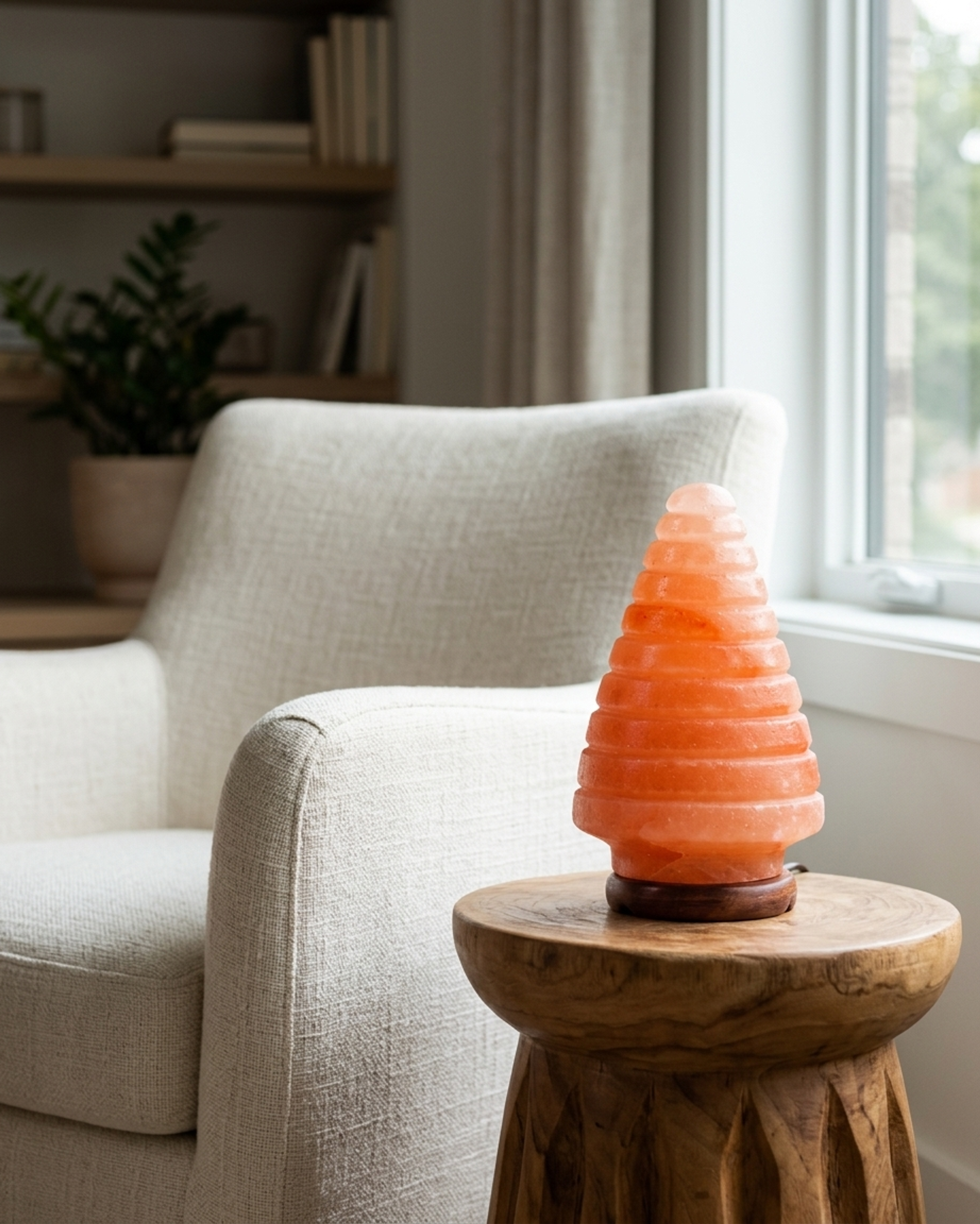 NS102 Himalayan Pink Salt Fountain Lamp