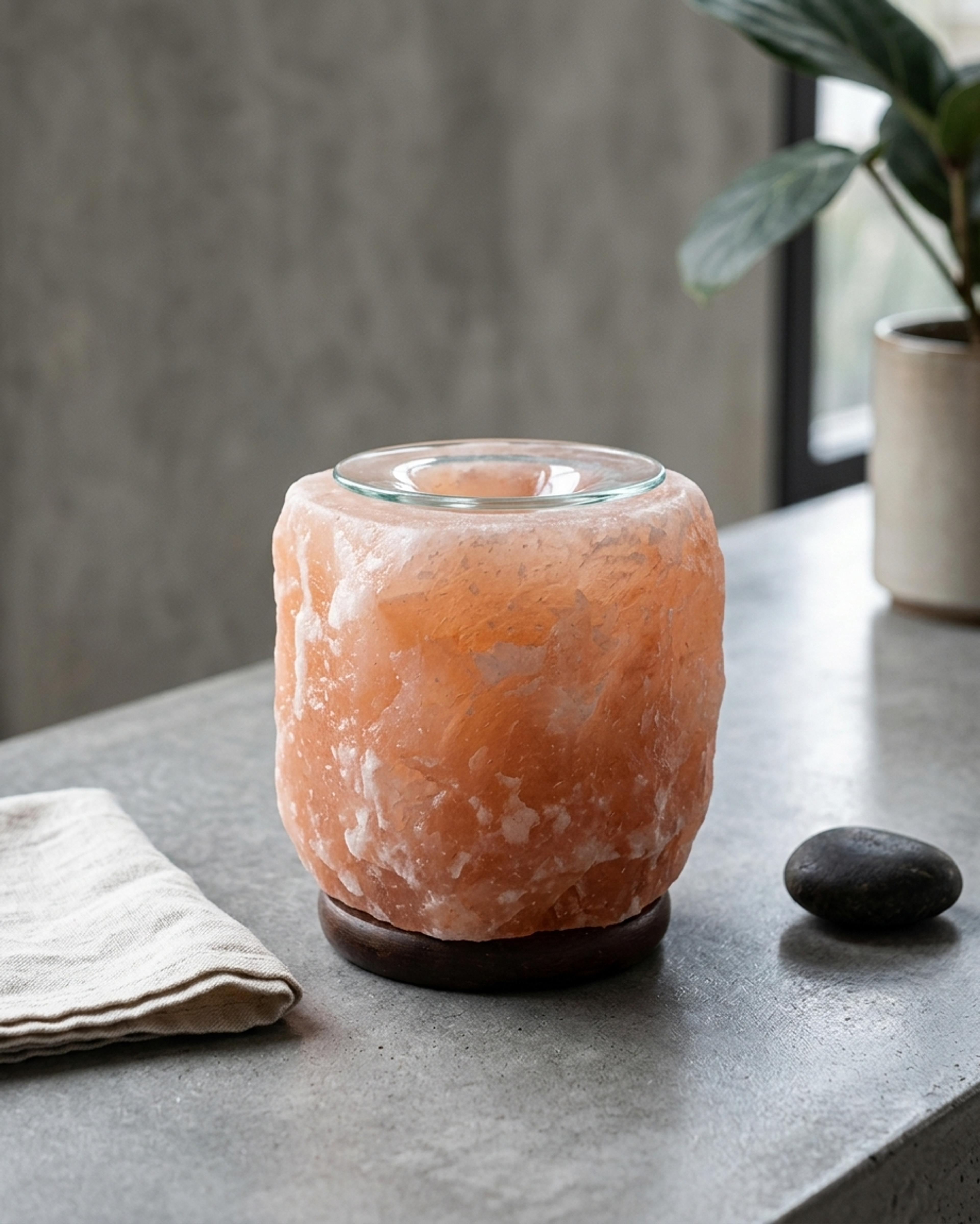 NS50 Himalayan Pink Salt Essential Oil Lamp