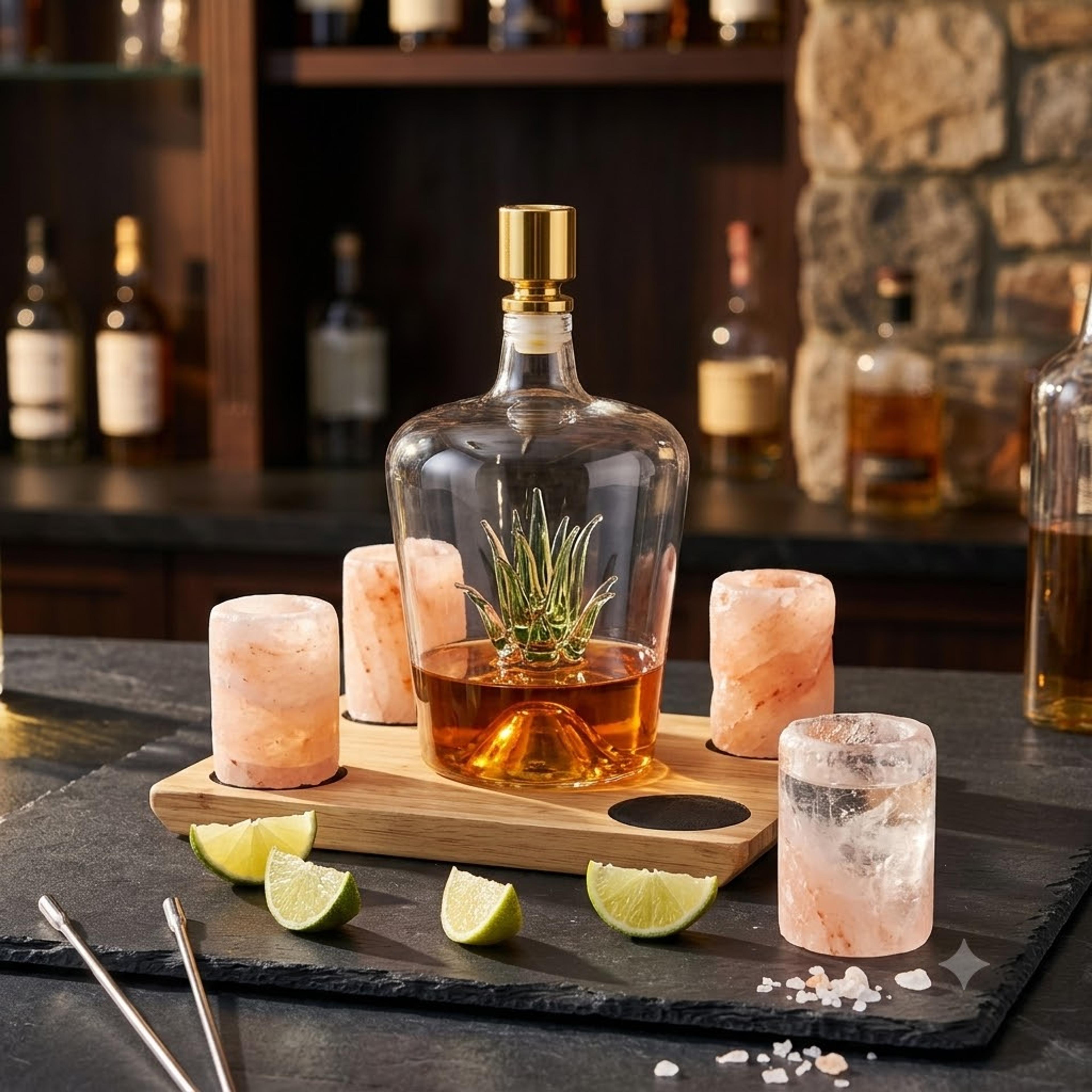 Himalayan Salt Tequila Shot Glasses