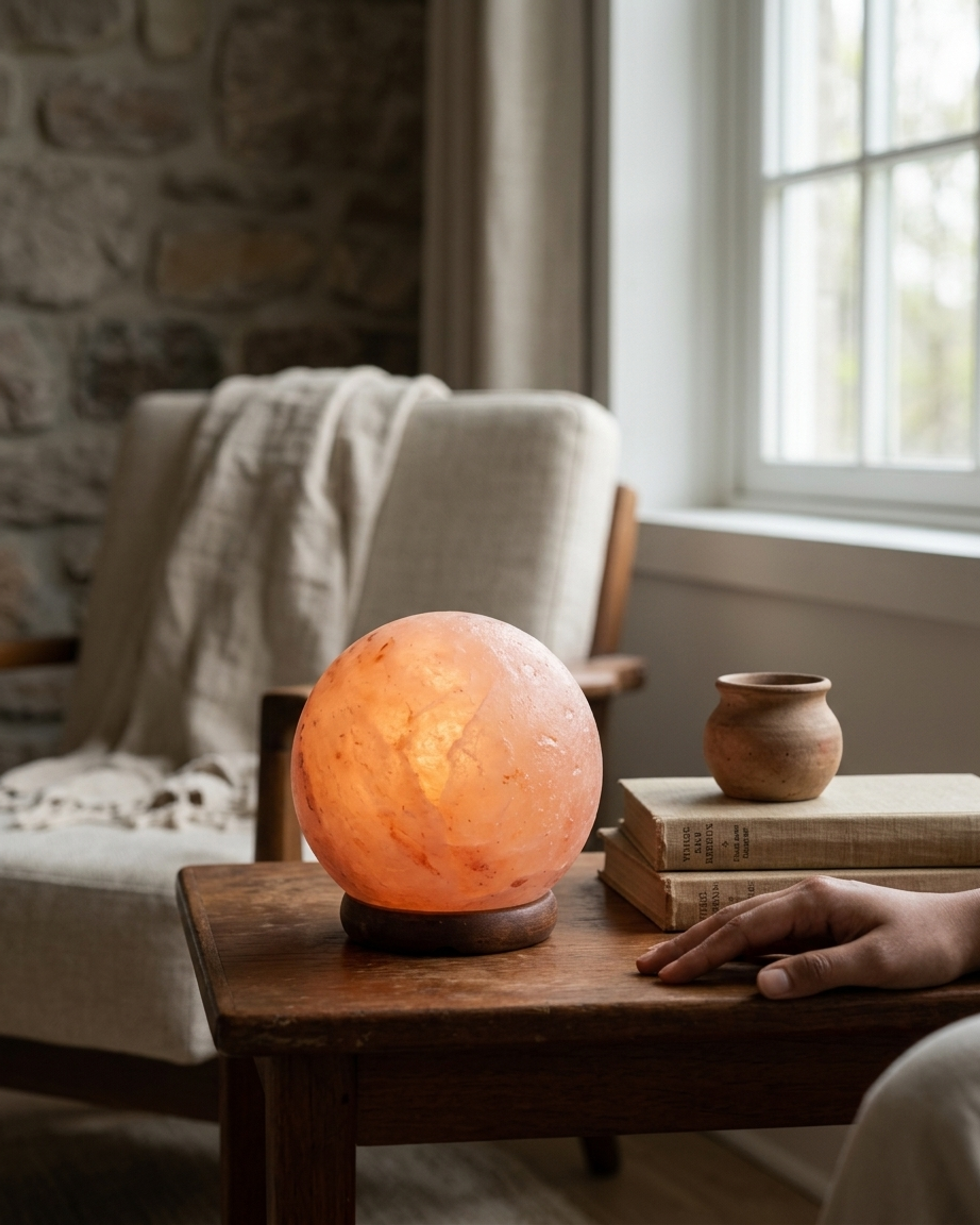  NS81 Himalayan Pink Salt Ball Lamp