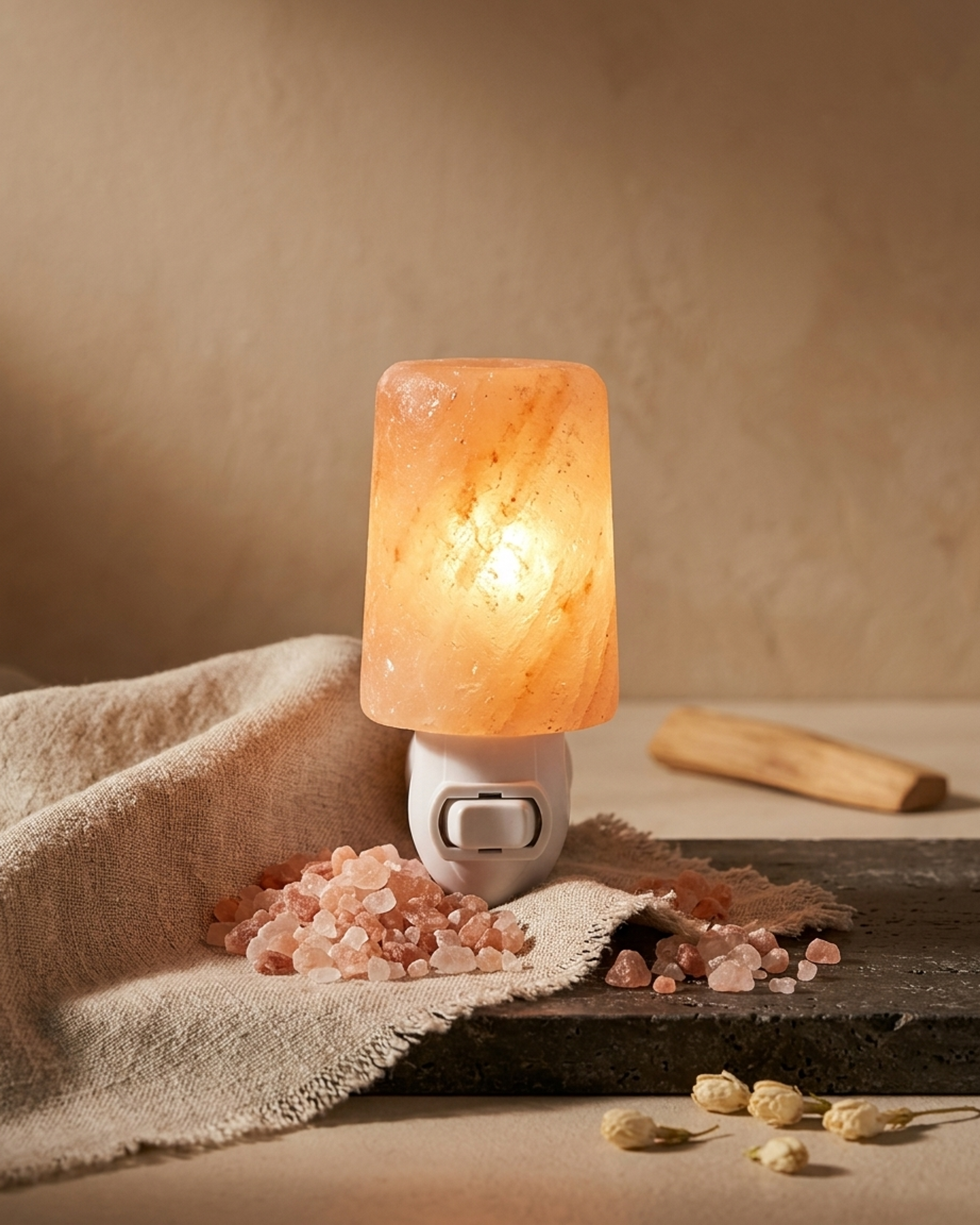 NS69 Himalayan Pink Salt Night Light Holders
