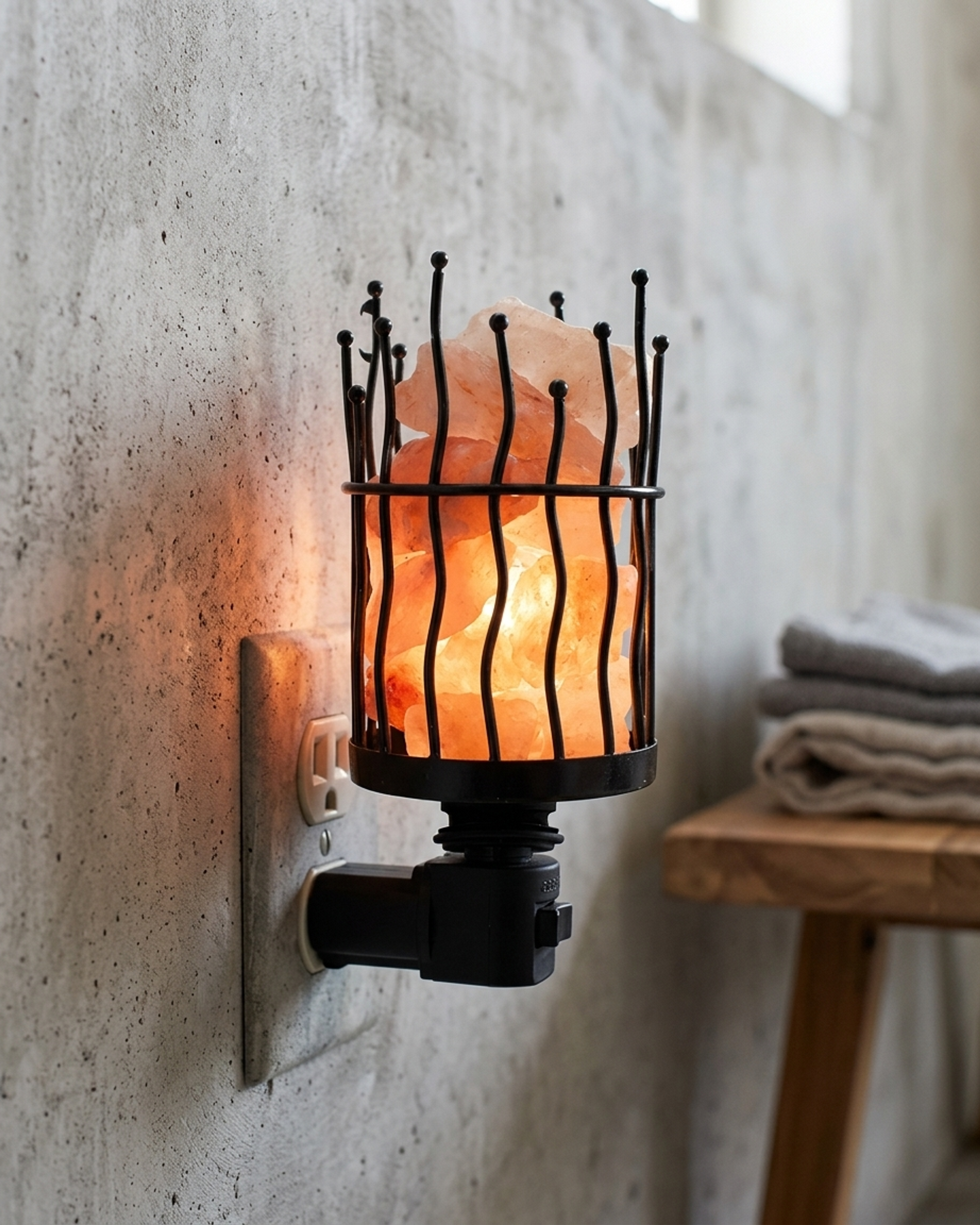NS34 Himalayan Pink Salt Lamp