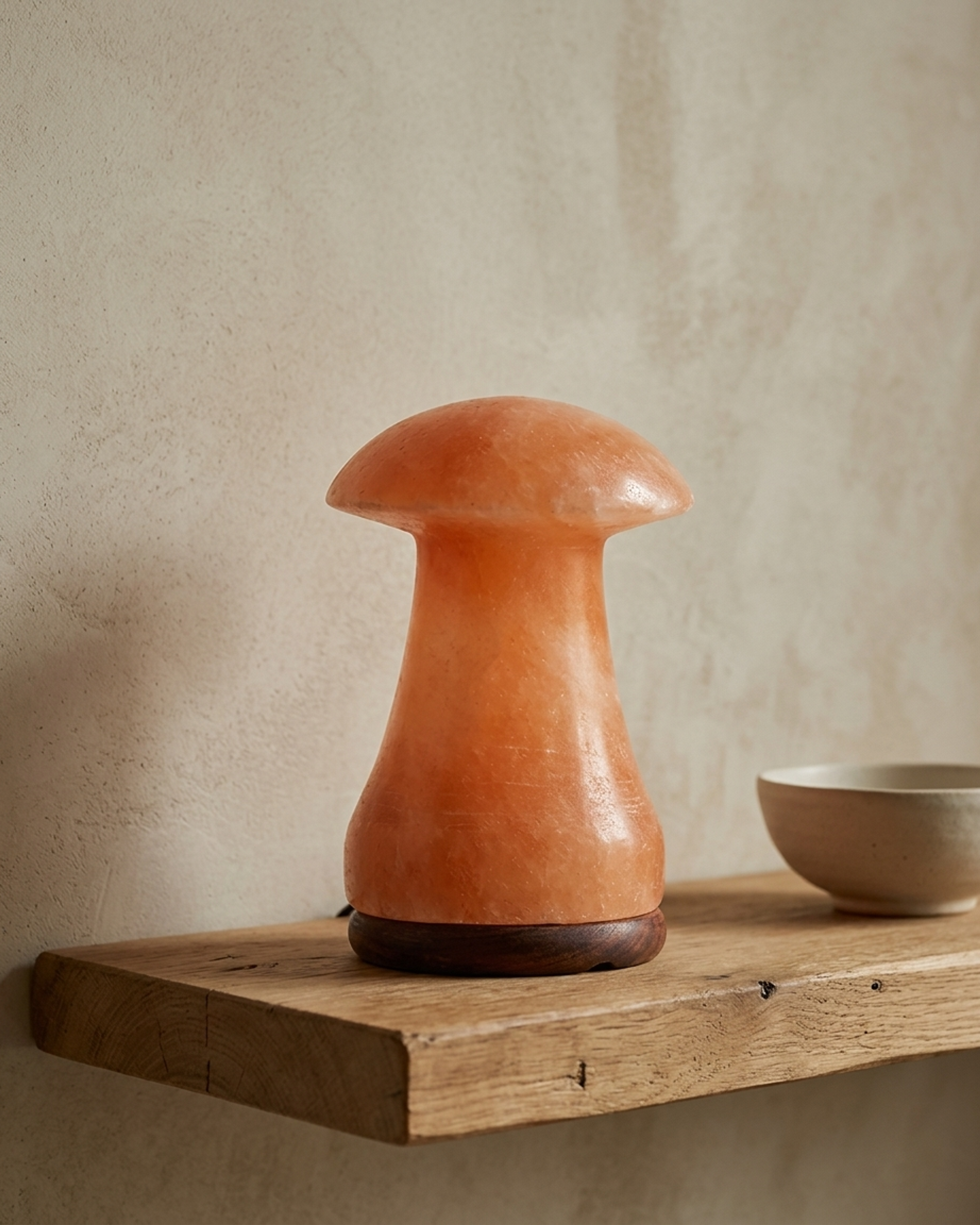 NS103 Himalayan Pink Salt Mushroom Lamp