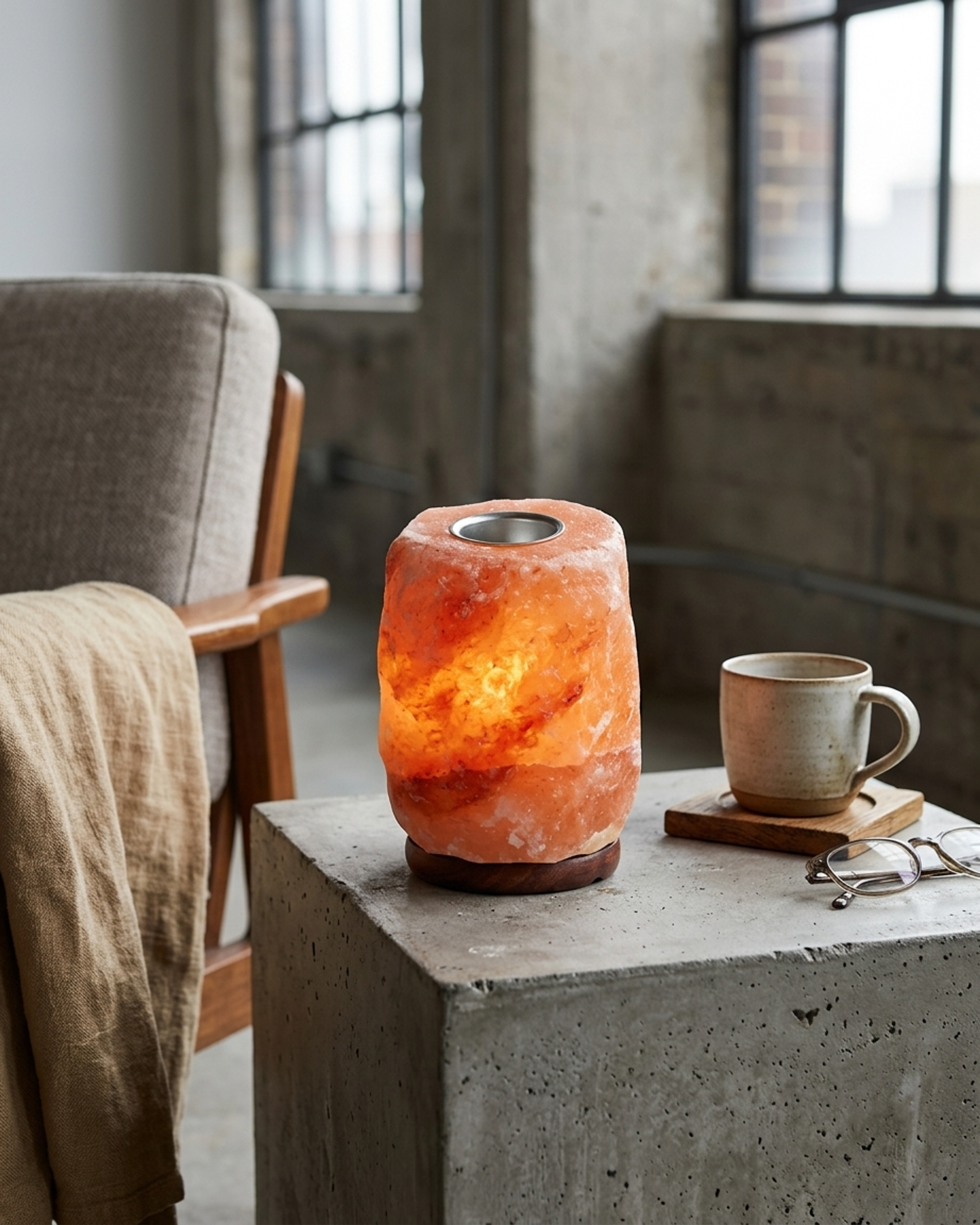 NS51 Himalayan Pink Salt Aroma Lamp