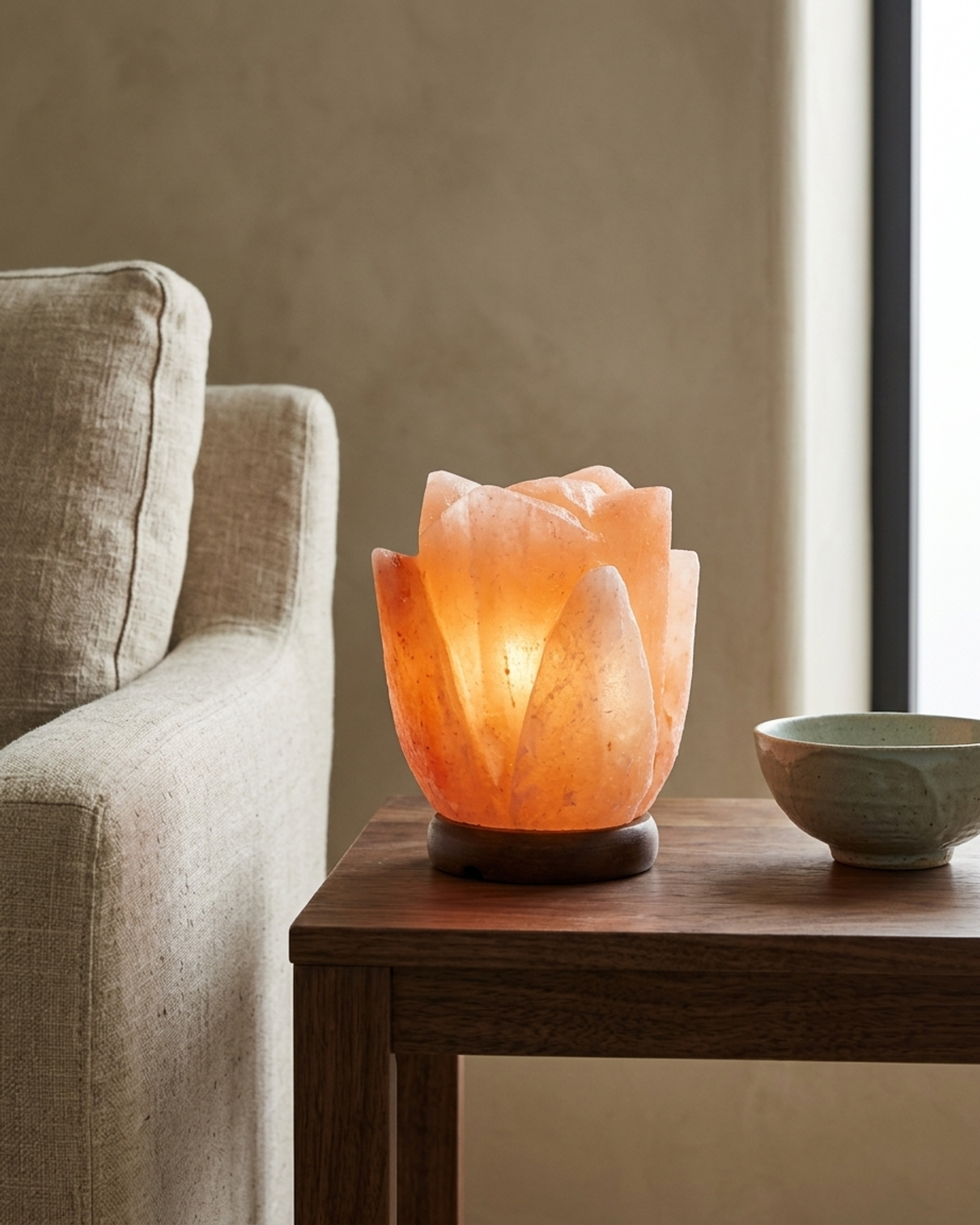 NS131 Himalayan Pink Salt Flower Lamp
