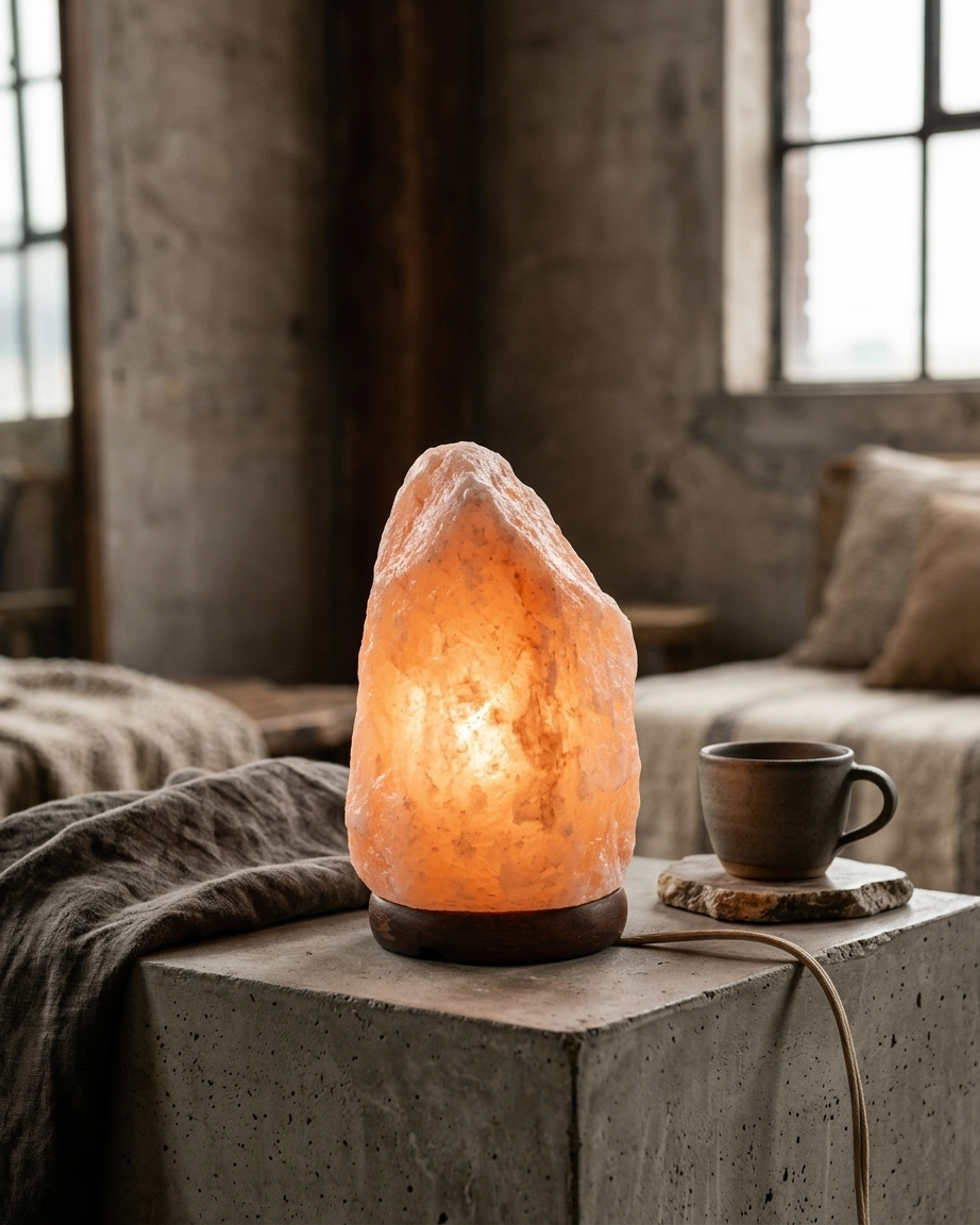 NS49 Himalayan Pink Salt Natural 2-3 kg Lamp