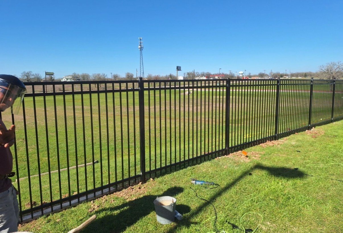 iron fence for HOAs and school districts