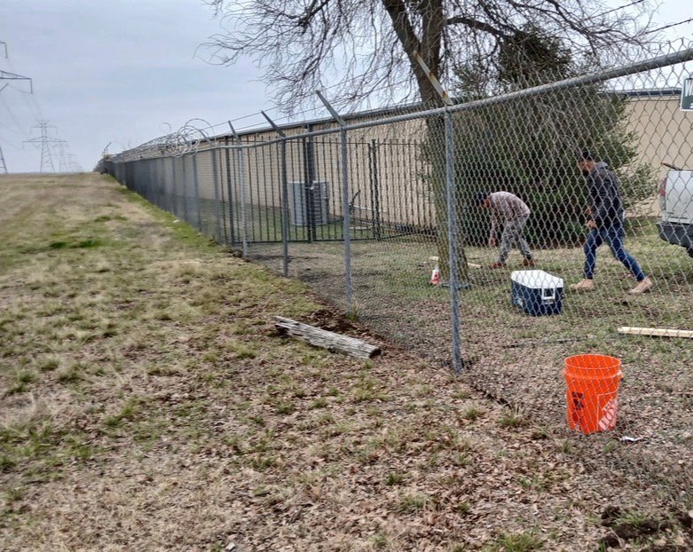 chain link fence