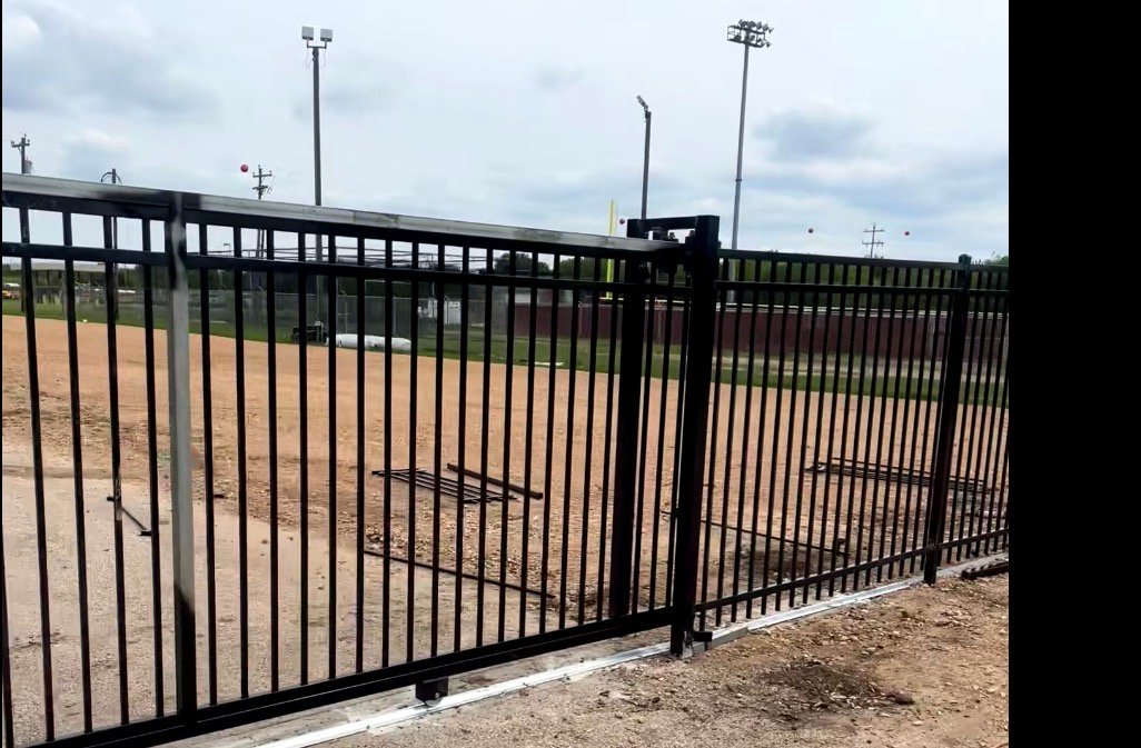 iron fence