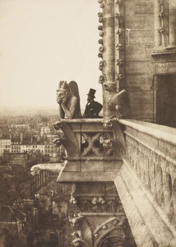 Historical image: Charles Nègre, Le Stryge, c. 1853.