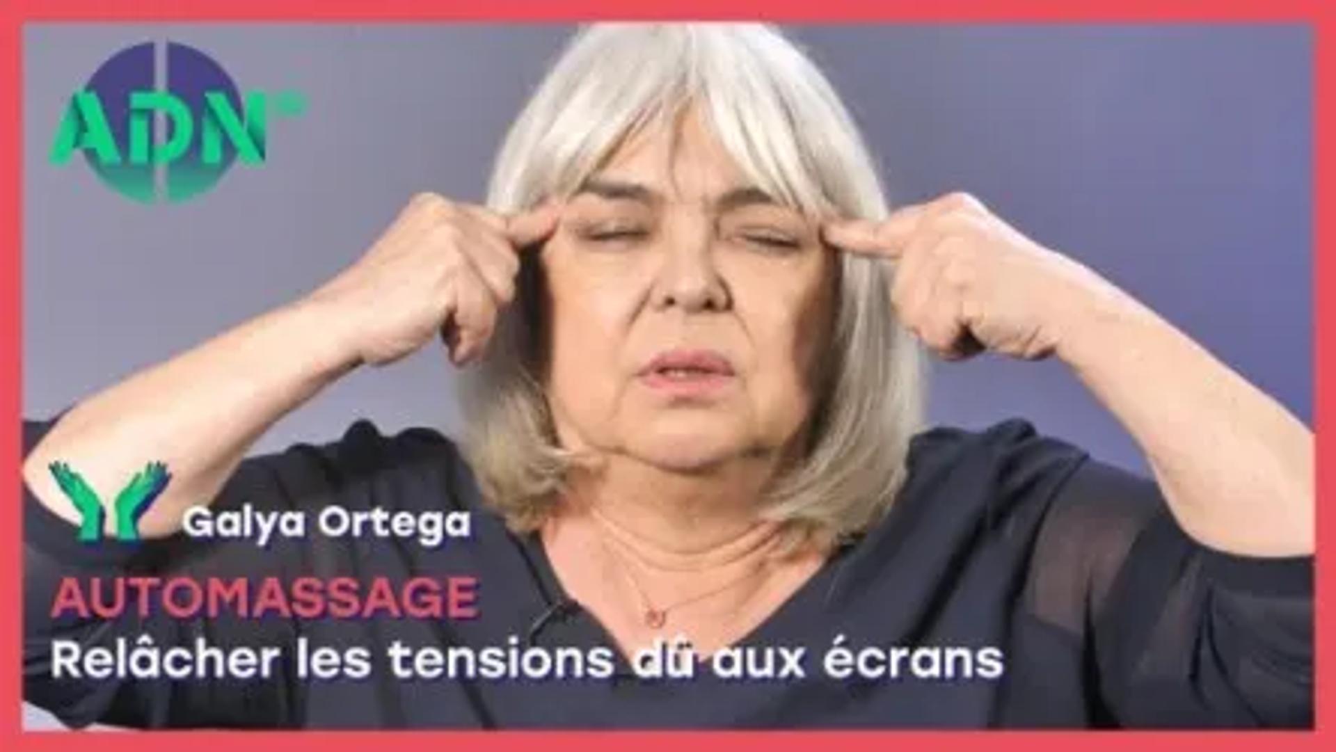 Automassage : Relâcher les tensions dû aux écrans