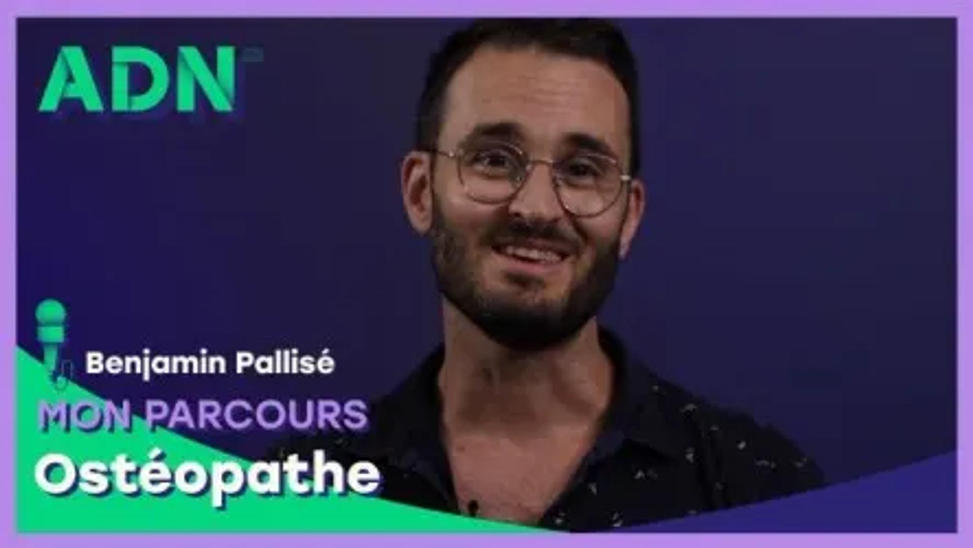 Mon parcours : Ostéopathe