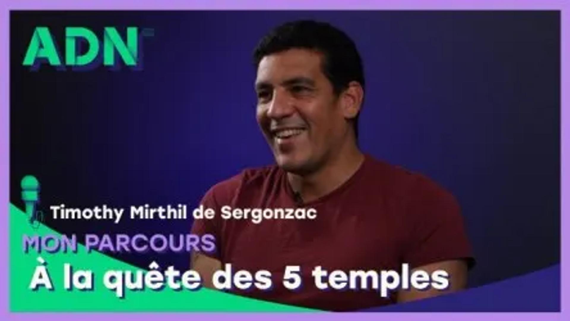 Mon parcours : À la quête des 5 temples