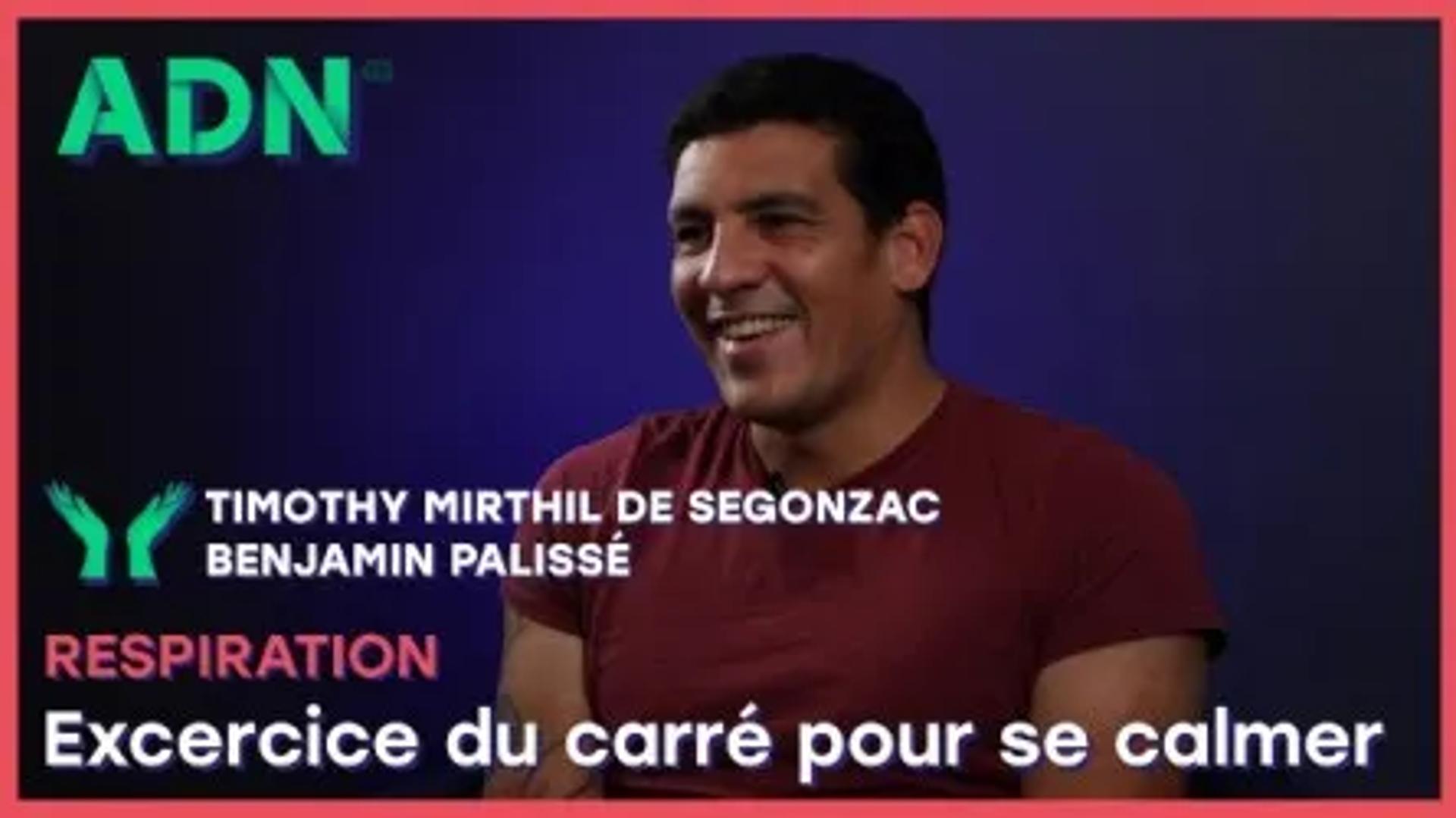 Respiration : Excercice du carré pour se calmer