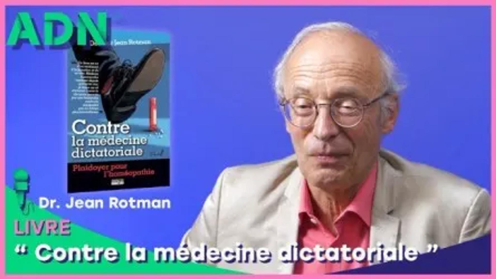 Livre : Contre la médecine dictatoriale, Plaidoyer pour l'homéopathie