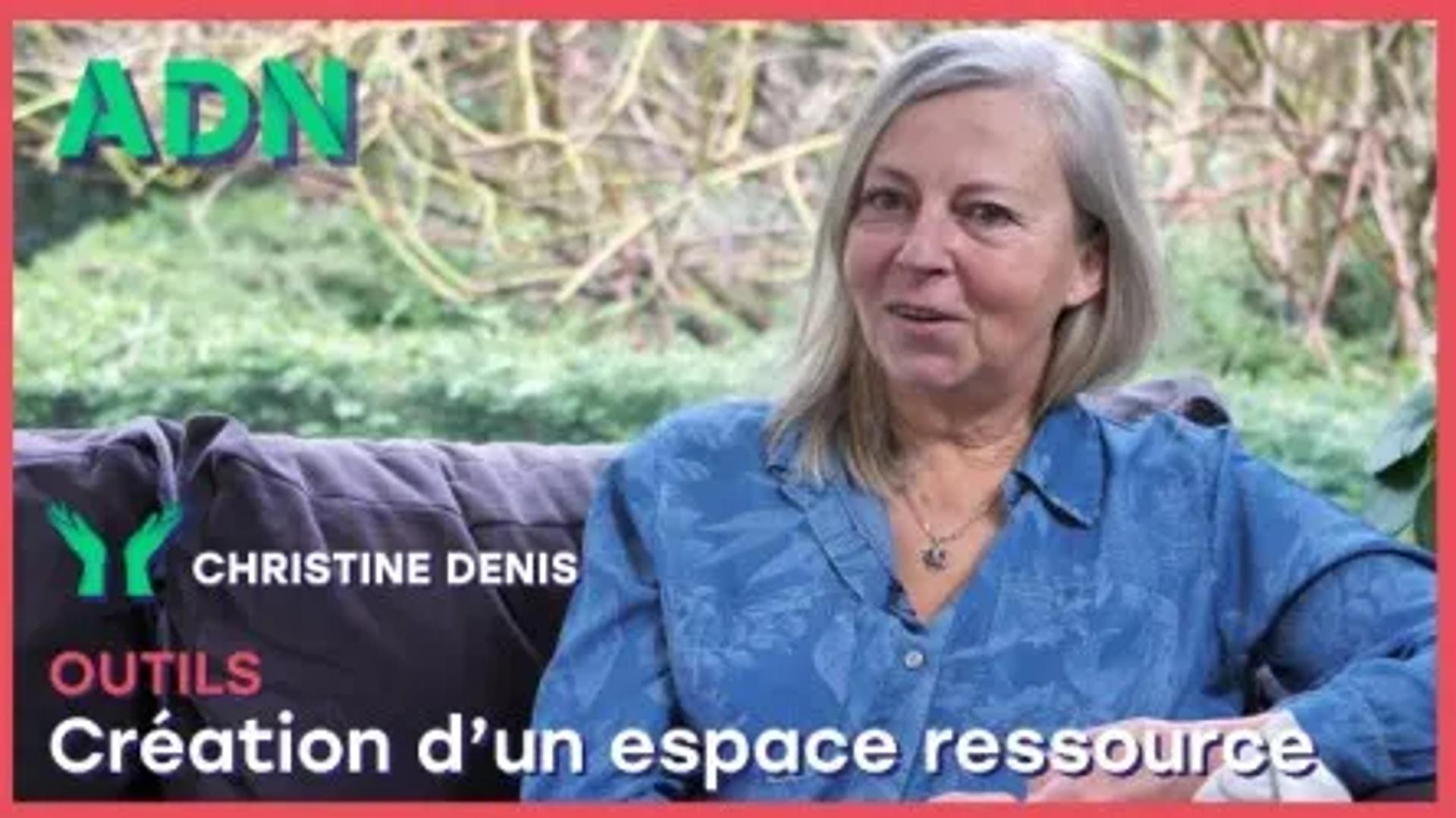 Outils : Création d'un espace ressource