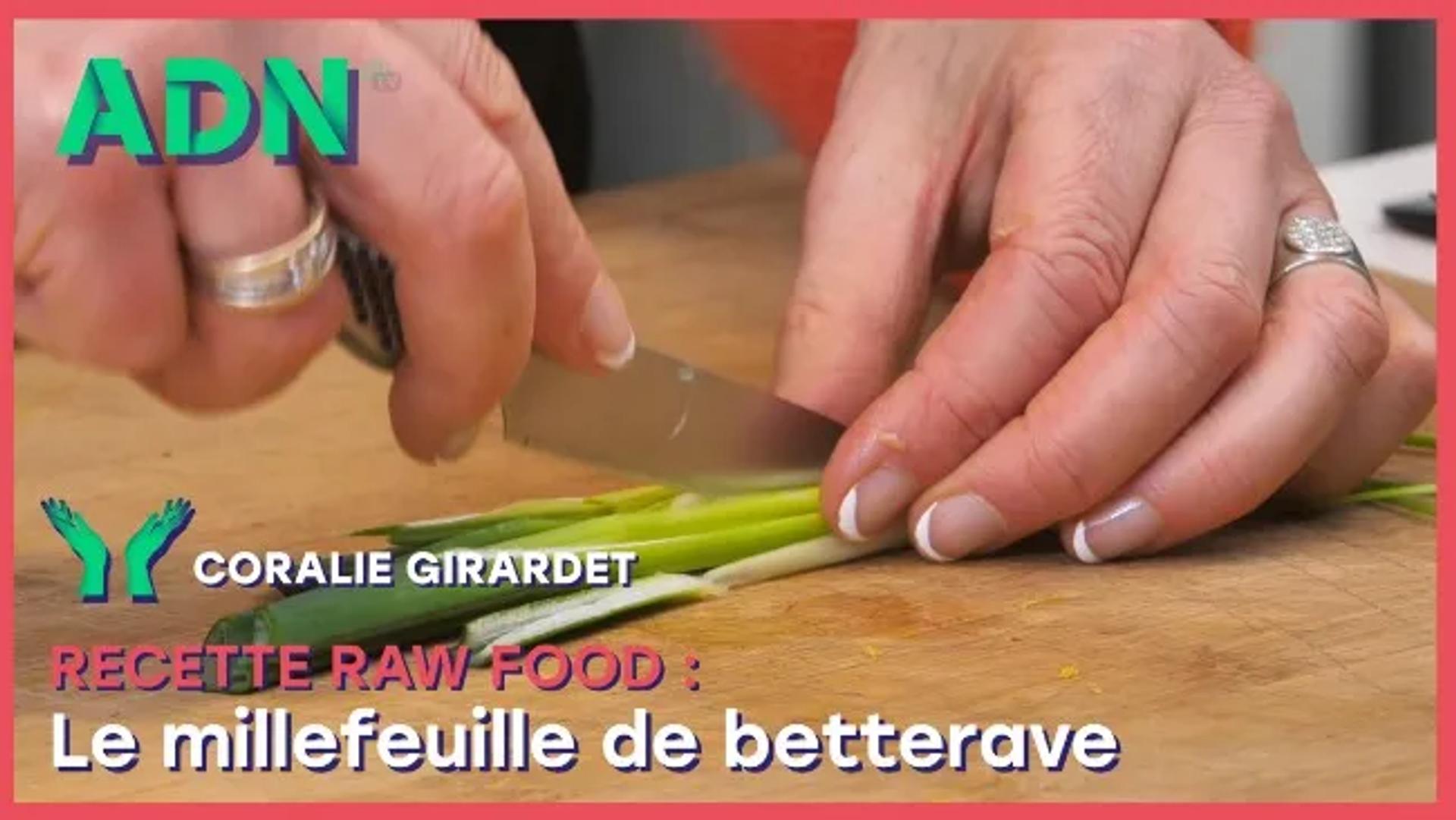 Recette Raw food : Le millefeuille de betterave