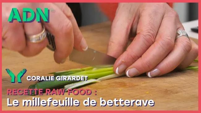 Recette Raw food : Le millefeuille de betterave