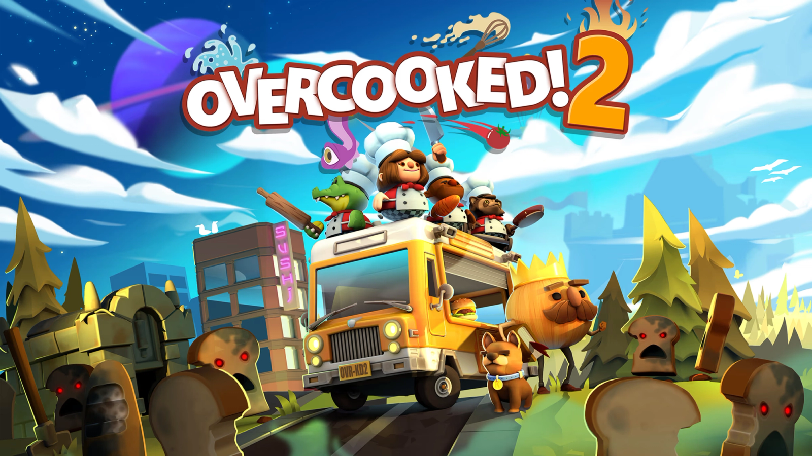 Overcooked 2 Official Cover Art