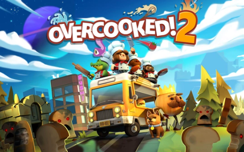 Overcooked 2 Official Cover Art