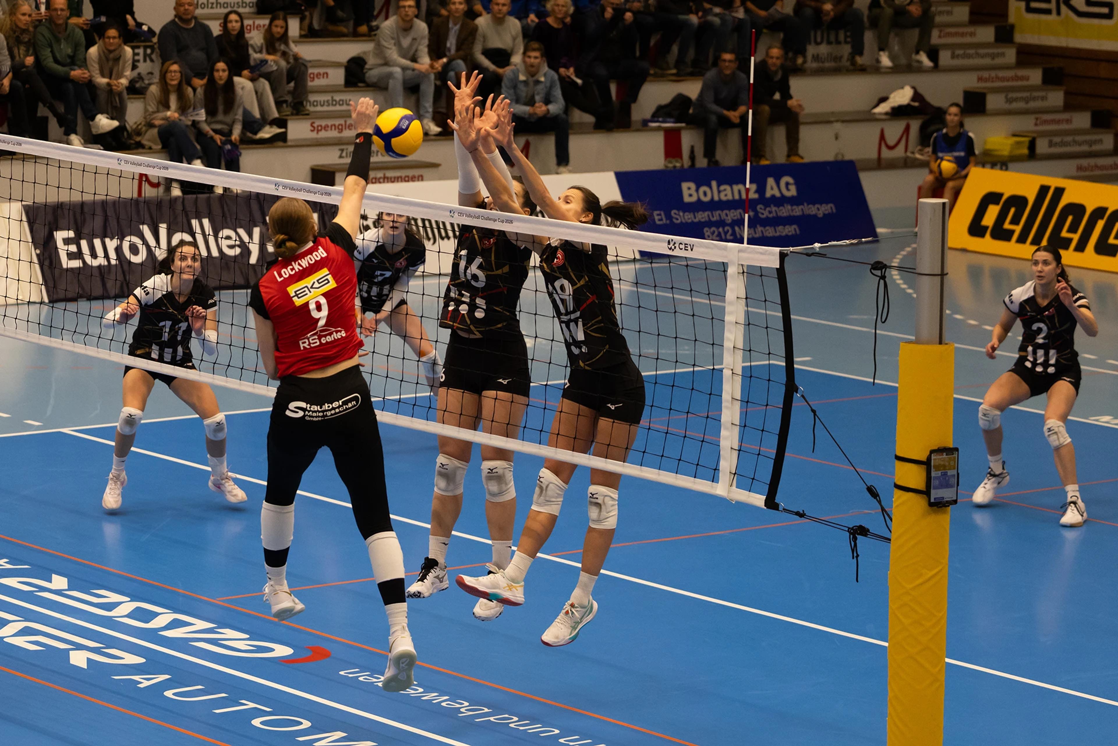 VC Kanti Schaffhausen vs. TJ Ostrava. CEV Volleyball Challenge Cup 2026