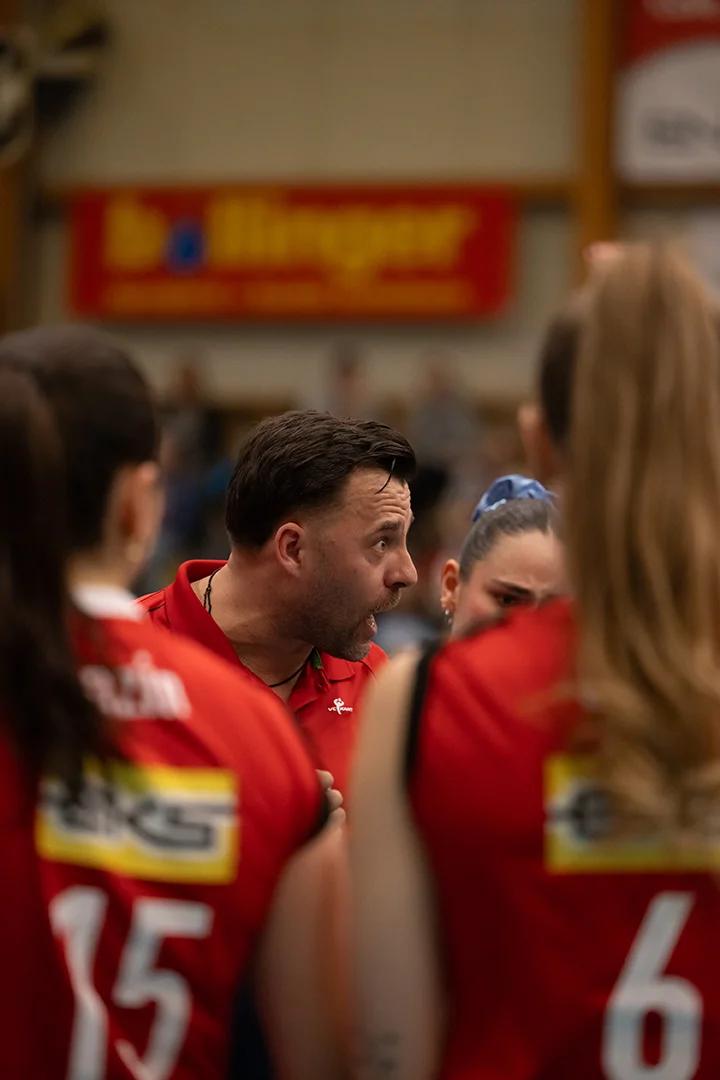 Nicki Neubauer beim NLA-Finalspiel Viteos NUC gegen VC Kanti Schaffhausen.