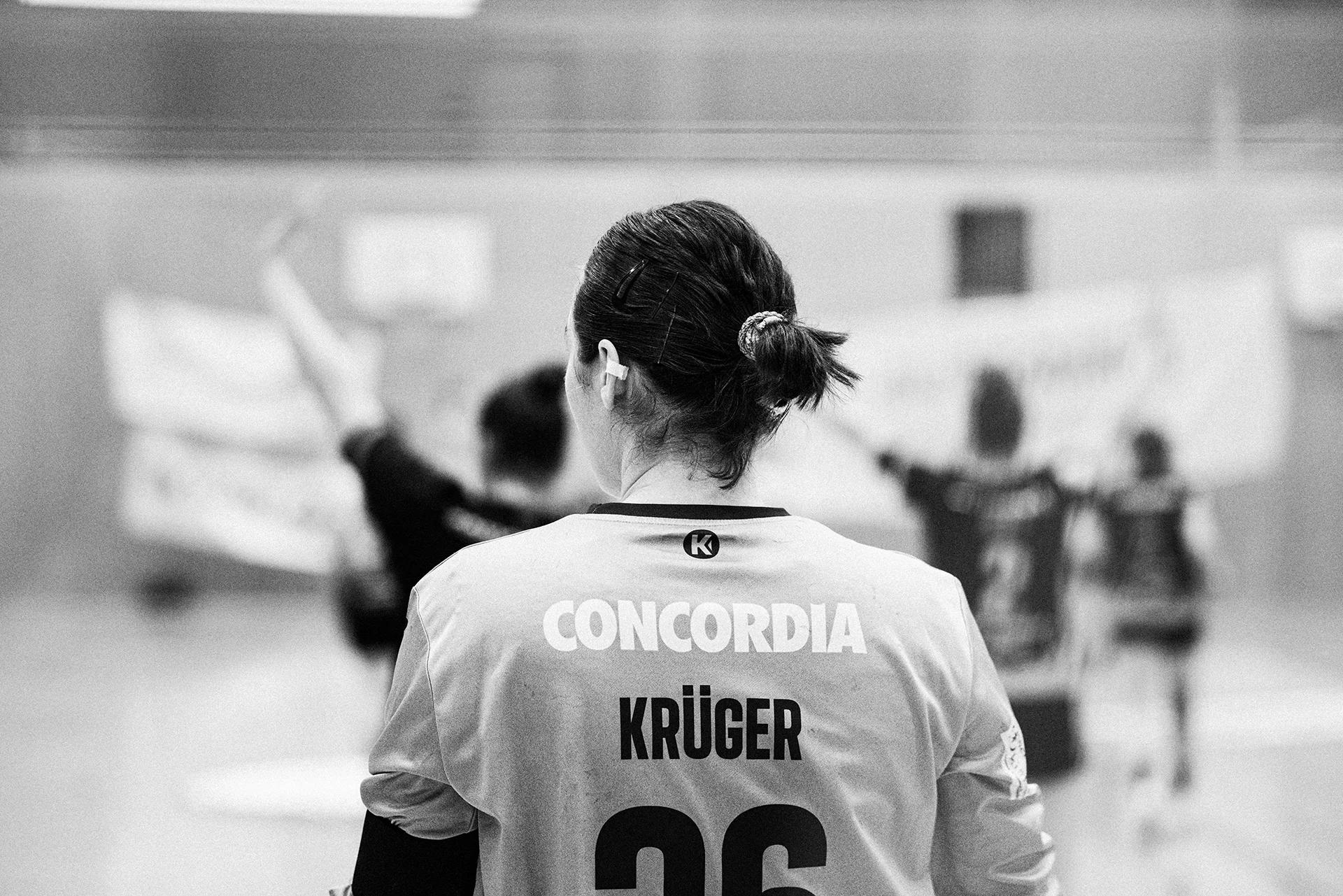 Zoë Krüger (GC Amicitia Zürich) im Tor, SPL1-Spiel gegen Yellow Winterthur.