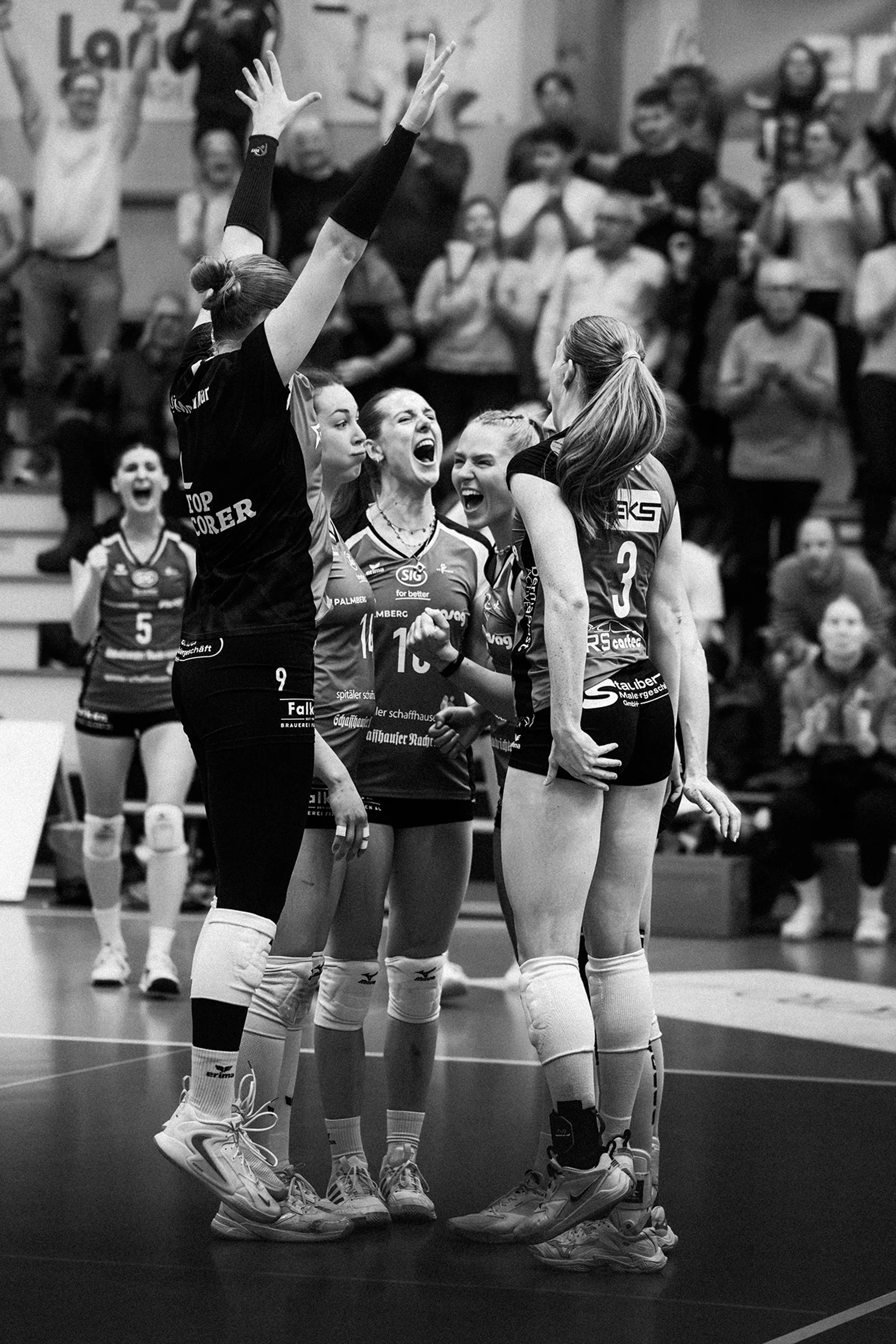 VC Kanti Schaffhausen vs. viteos NUC. NLA Volleyball Qualifikation R16