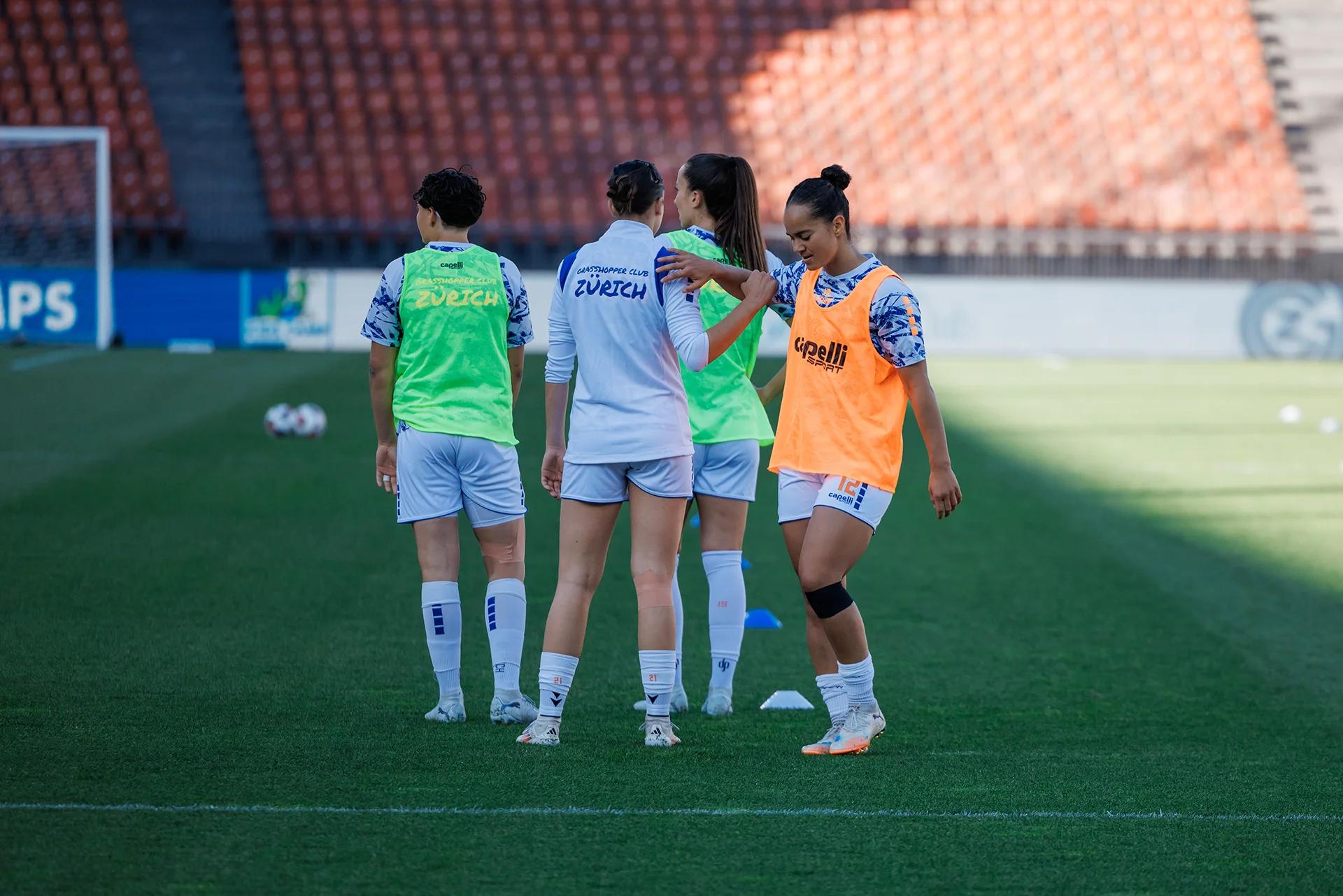 Kayla Mckenna (Grasshopper Club Zürich) vor dem AWSL-Playoff-Viertelfinale gegen FC Zürich.