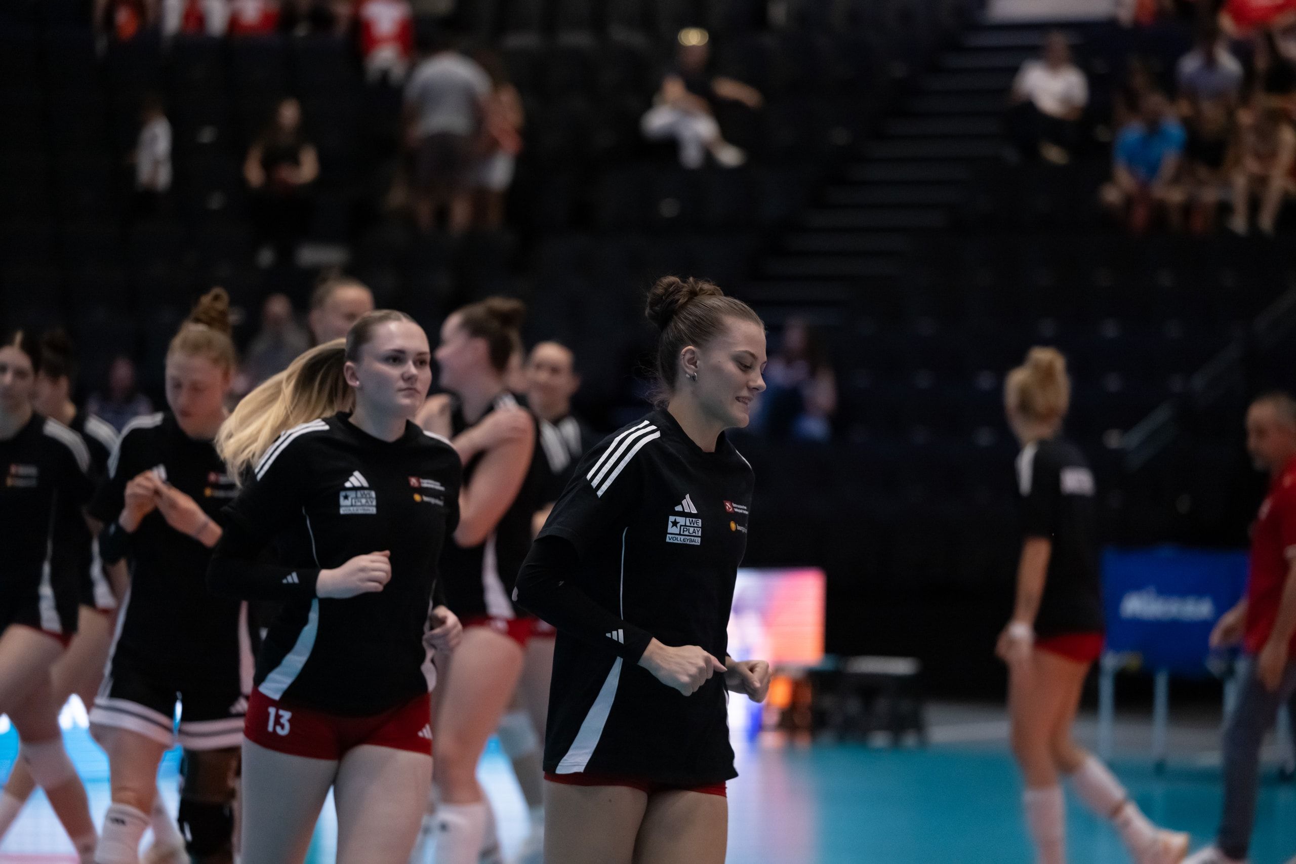 Diana Vavrek von Österreich, beim Spiel der CEV Volleyball European League gegen die Schweiz in der Pilatus Arena in Kriens.