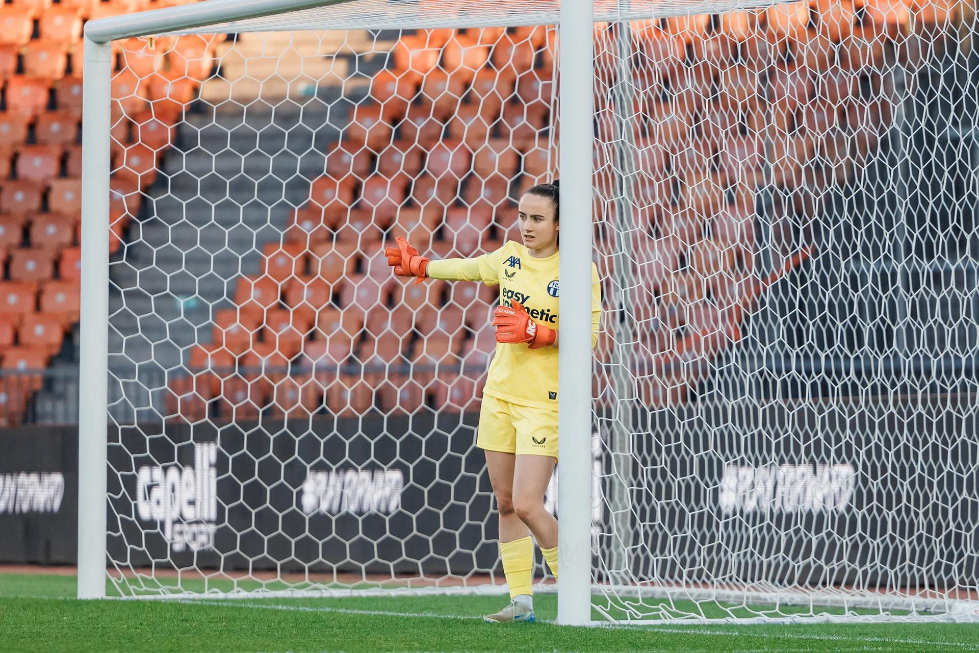 Riana Gmür (FC Zürich) beim AWSL-Playoff-Viertelfinale gegen Grasshopper Club Zürich.