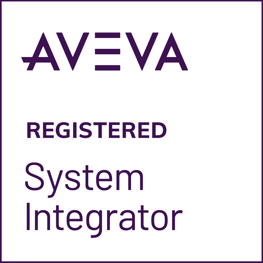 AVEVA registered system integrator partner badge