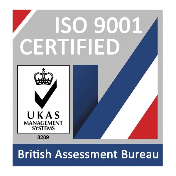 ISO 9001 certification logo