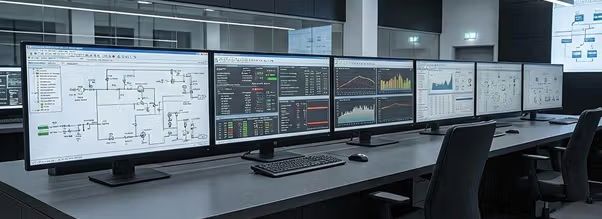 Monitoring SCADA HMI Application using Multiple Screen 