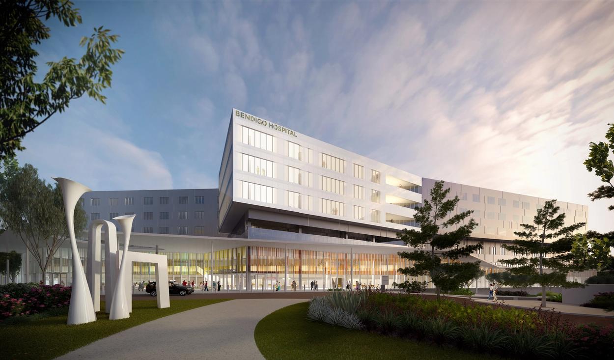 New Bendigo Hospital entry