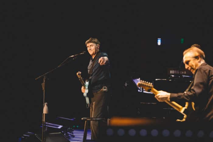 James Taylor, Hollywood Bowl, 2018, Photo by Catie Laffoon