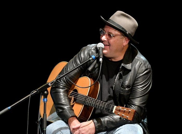 Vince Gill onstage at All For The Hall, 9/27/16 at Novo DTLA. Photo by Matthew Simmons/Getty