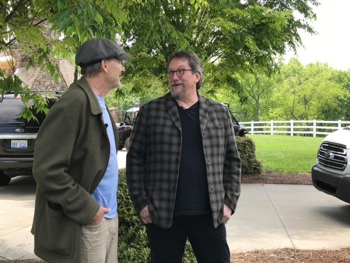 James and Jerry Douglas. (Photo by Ellyn Kusmin)