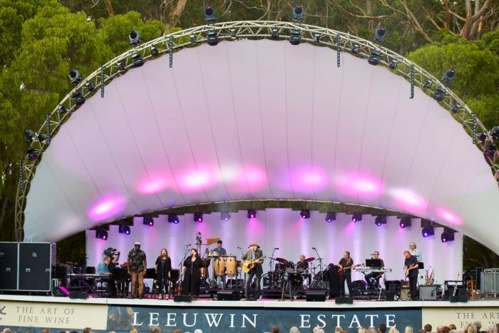 Leeuwin Estate Winery, Margaret River, AU, February 14, 2017. (Photo by Nicky Ryan)