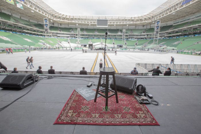Allianz Parque, Sao Paulo, Brazil, April 6, 2017. Photo by Marcello Rossi.