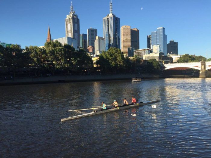 “Up a lazy river by the old mill stream…” Melbourne, Victoria, Australia. (Photo: James Taylor)