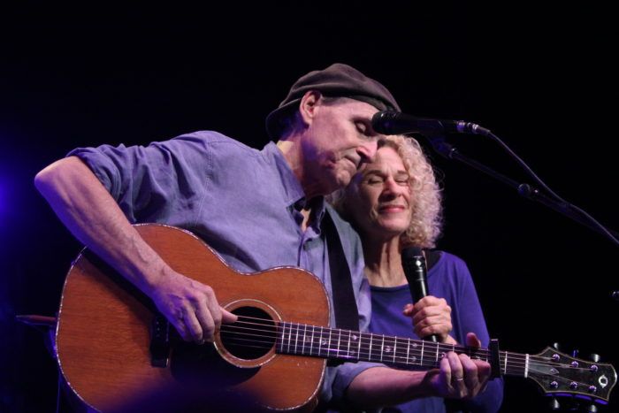 Carole King joins James for encores of “You’ve Got A Friend” and “You Can Close Your Eyes” in Boise. Photos by Elissa Kline Photography.